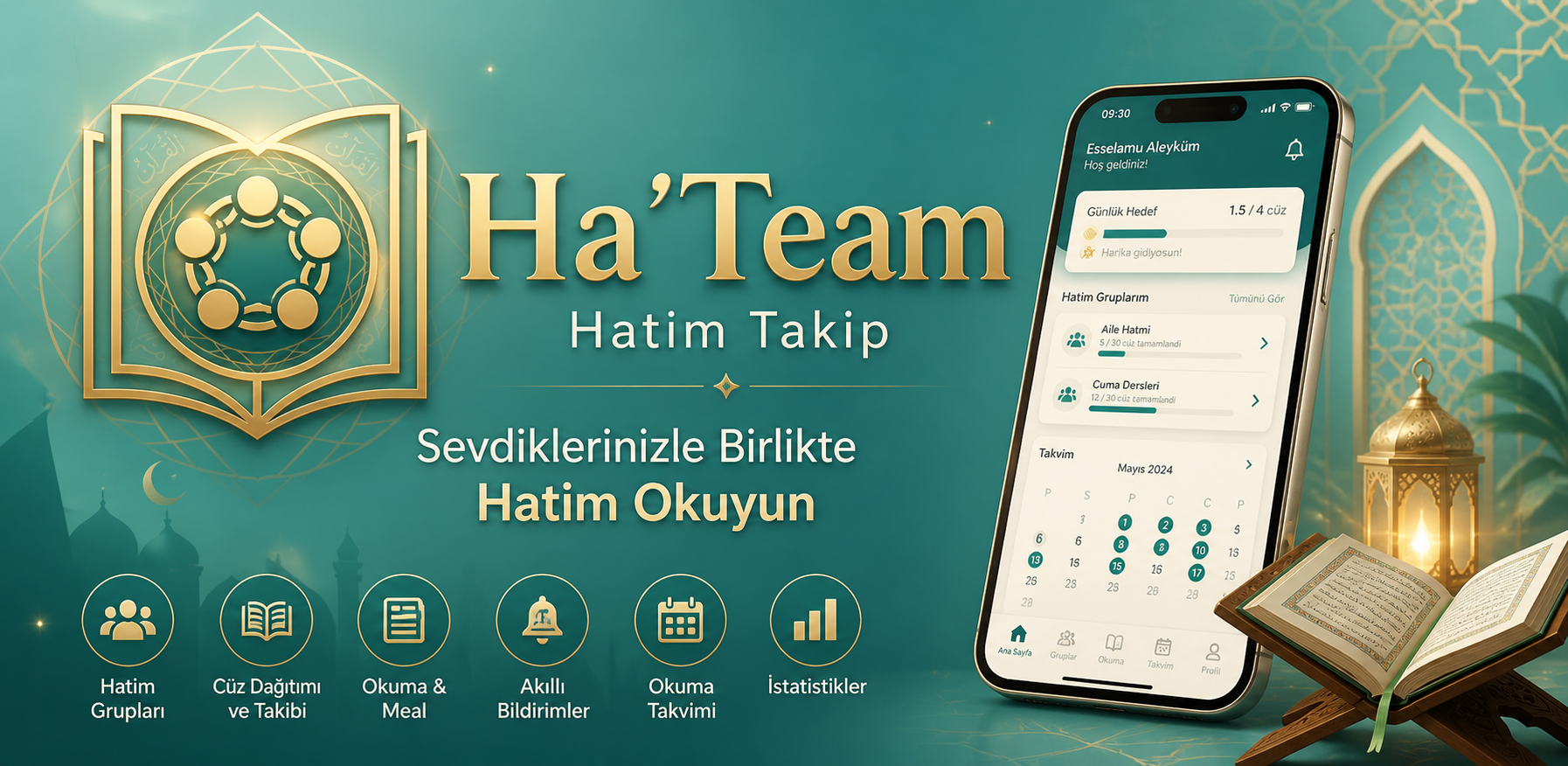 Ha'Team App Screenshot